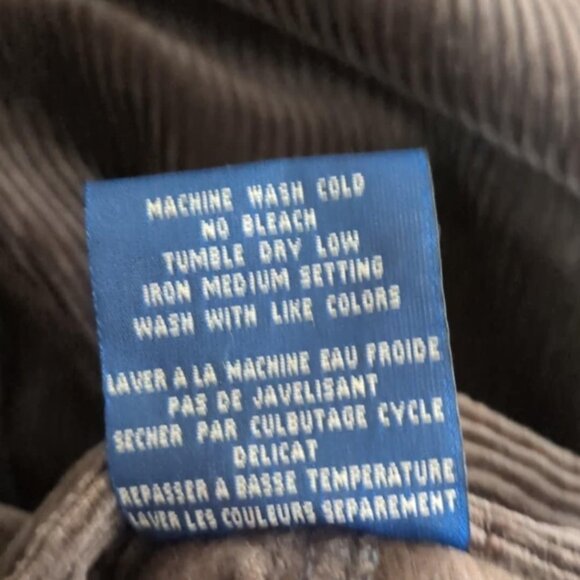 Ex Officio Mens Brown Corduroys Size L Pleated Front Preppy Cargo Pocket Classic - Picture 7 of 8